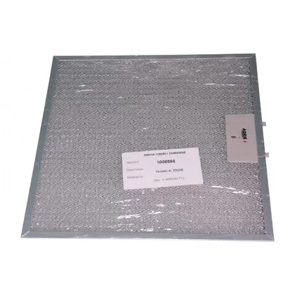 Filtry do okapów Amica Filtr aluminiowy tłuszczowy do okapu Amica 320 x 300 x 9 mm 1006966