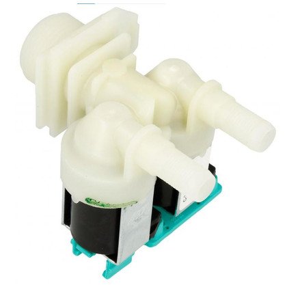 Elementy elektryczne do pralek r Elektrozawór dopływu wody 2-drożny 180° do pralki Bosch / Siemens 00615922 230V oryginał