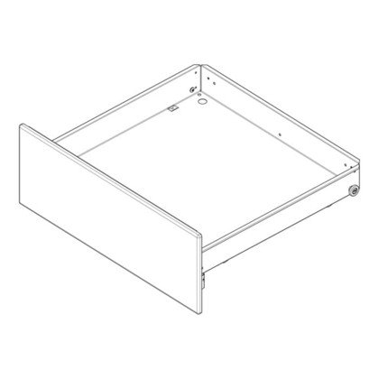 szuflada,zespól,komplet,H=180mm