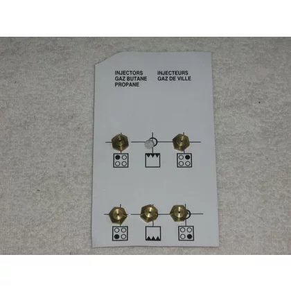 Komplet dysz gazowych propan-butan Beko / Grundig / Arcelik BPG/BPM 4431100006