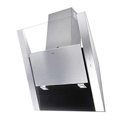 Panel prawy kompletny do okapu Amica 1009755