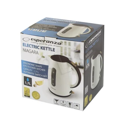Czajnik elektryczny Esperanza Niagara EKK002N 1,7 l 2200 W brązowy