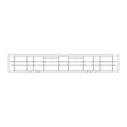Tylny uchwyt górnego kosza zmywarki Electrolux / AEG 8070627040
