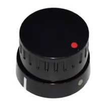 Pokrętło gazowe do kuchni Amica czarne scandium 15 EGH COP 8853 9067852