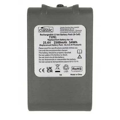 Akumulator do odkurzacza Dyson V6 21,6 V 2,5 Ah Li-Ion BAT58005