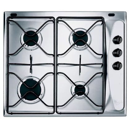Rurki gazowe Whirlpool Lewa rurka palnika średniego do kuchenki i płyty gazowej Whirlpool / Indesit / Ariston / Hotpoint 481953048615 C00337817