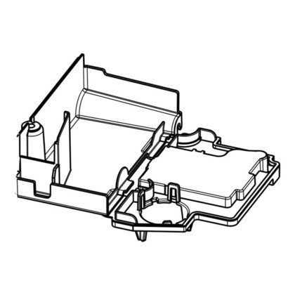 Wsparcie pompy z pokrywa do suszarki Electrolux 1366531141