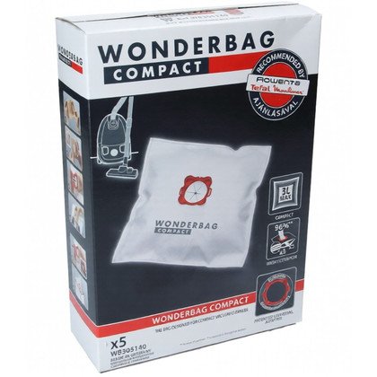 Worki syntetyczne do odkurzacza Rowenta / Tefal / Moulinex Wonderbag Compact 5 szt. WB305140