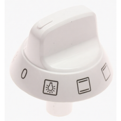 Pokrętło sterujące białe do kuchenki Electrolux / AEG 3550367340