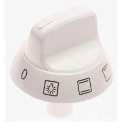 Pokrętło sterujące białe do kuchenki Electrolux / AEG 3550367340