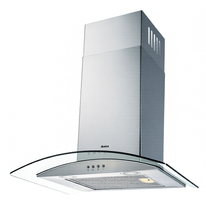 Okap kominowy Amica OKP 631 G inox 60 cm 500 m³/h