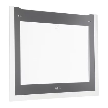 Zestaw szyby drzwi piekarnika Electrolux / AEG inox 594 x 470 mm