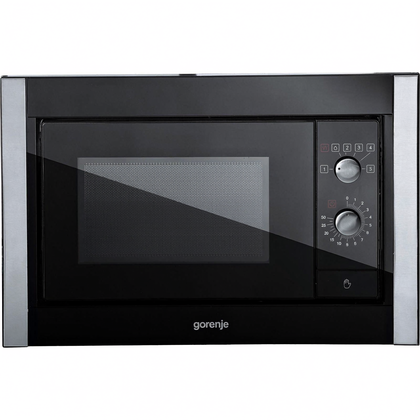 Kuchenka mikrofalowa do zabudowy Gorenje BM1240AX czarna