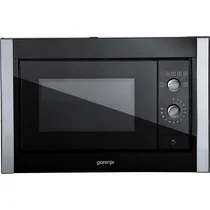 Kuchenka mikrofalowa do zabudowy Gorenje BM1240AX czarna