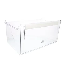 Półki na drzwi różni producenci Skrzynia zamrażarki do lodówki Electrolux / AEG kompletna neutralna 296 402x209x243 mm
