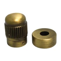 Pokrętło zegara do piekarnika Amica retro mosiądz / brąz 8034049