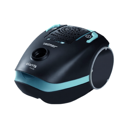 Kompletne kółko tylne do odkurzacza Zelmer / Bosch niebieski pastel 11000716