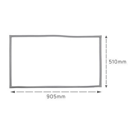 Uszczelka drzwi do chłodziarko-zamrażarki Amica szara (1040510)