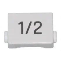 DFM 658 Przycisk 1/2 wsadu do zmywarki Amica biały 1047983