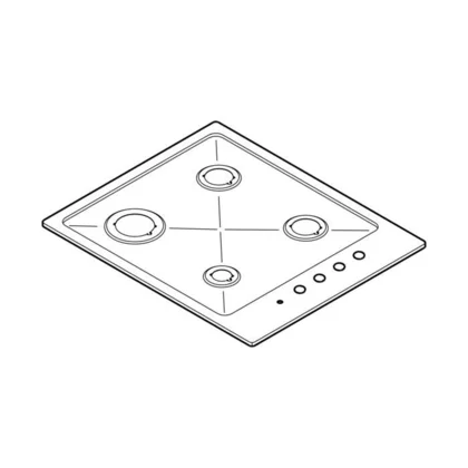 Elementy obudowy Płyta robocza do urządzenia kuchennego Electrolux / AEG 3532510348