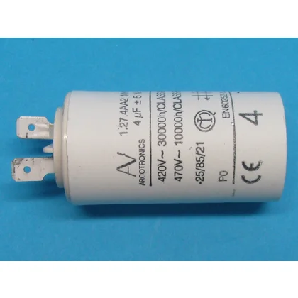 Kondensator do okapu Hisense / Gorenje 4 µF 470 V 507615