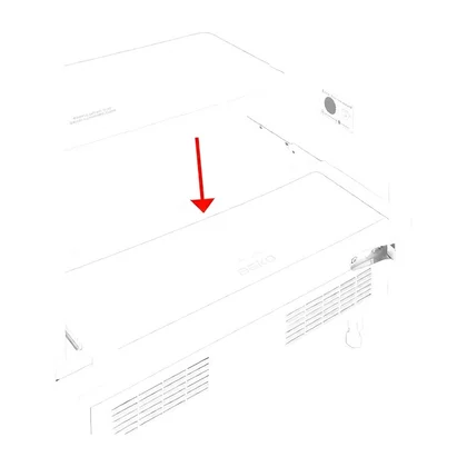 BU1150HCA BEKO Tylna listwa półki do lodówki Beko / Grundig / Arcelik 4832830100