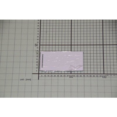 Zaślepka drzwi lewa chłodziarko-zamrażarki Amica (1037268)