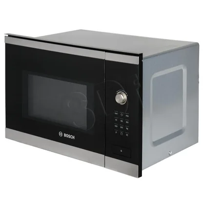 Kuchenka mikrofalowa do zabudowy Bosch HMT84G654 900 W stalowo-czarna