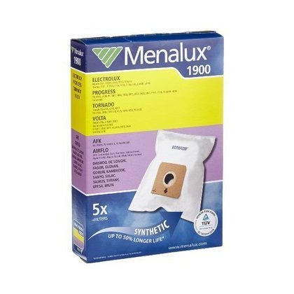 Menalux1900 Worki do odkurzacza Dirt Devil 5 szt. + mikrofiltr do docięcia