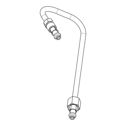 Rurka lewego przedniego palnika do kuchenki Electrolux / AEG 3423675028