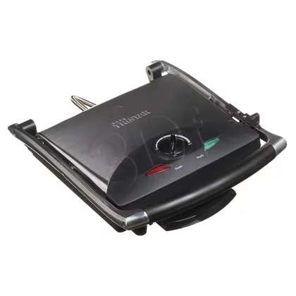 Grill elektryczny kontaktowy Tristar GR-2848 2000 W stołowy zamykany czarno-srebrny