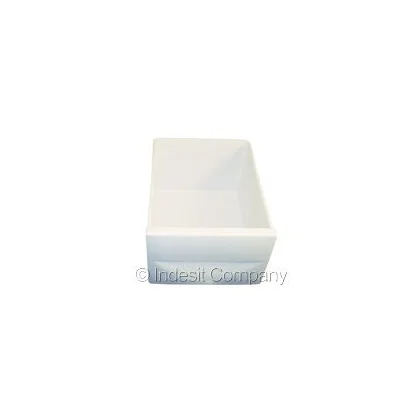 Półki na drzwi różni producenci Pojemnik na warzywa do lodówki Ariston / Indesit / Hotpoint / Whirlpool biały 230 x 155 mm C00193541 482000023004
