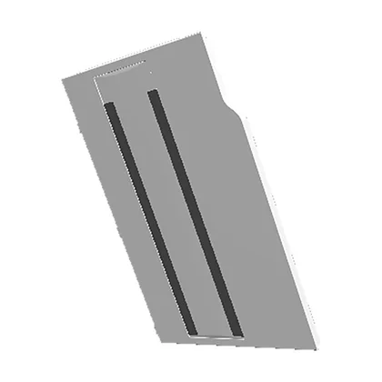 Prawy panel boczny obudowy do pralki Electrolux / AEG biały 1463508398