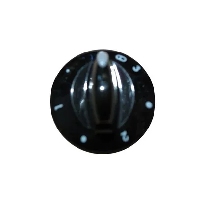 Pokrętło czarne do płytki grzejnej Amica z polem poszerzonym E501-2173 9005646
