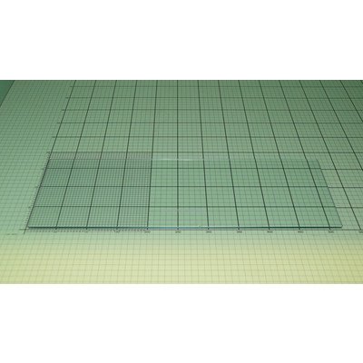 Półka szklana do lodówki Amica 520x175x4 (1030380)