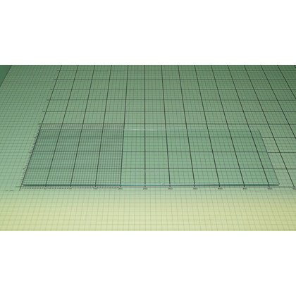 Półka szklana do lodówki Amica 520x175x4 (1030380)