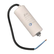 Kondensator silnika do urządzeń AGD Domax 25 µF 450 V z przewodem 27041