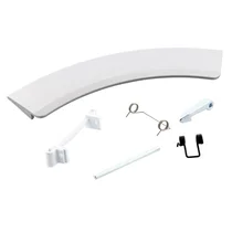Części drzwiczek do suszarek bęb Uchwyt drzwi do suszarki Electrolux / AEG szary 4055147856