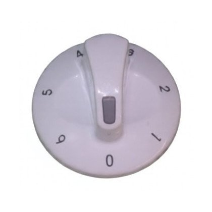 Pokrętło białe numeryczne do kuchenki Amica 1-6 E610.00/09.2672.01 8034620