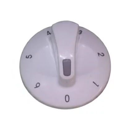Pokrętło białe numeryczne do kuchenki Amica 1-6 E610.00/09.2672.01 8034620