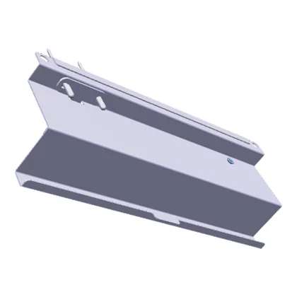 Dystans prawy z magnesem do okapu Electrolux / AEG 183,6 x 48,2 x 40,6 mm