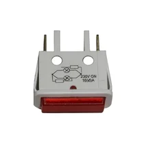 Lampka sygnalizacyjna W5 do kuchenki, piekarnika i płyty Amica czerwona 250 V 8001591