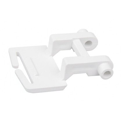 Płytka uchwytu drzwi pralki Whirlpool / Indesit / Ariston / Hotpoint 481990310176 C00319560