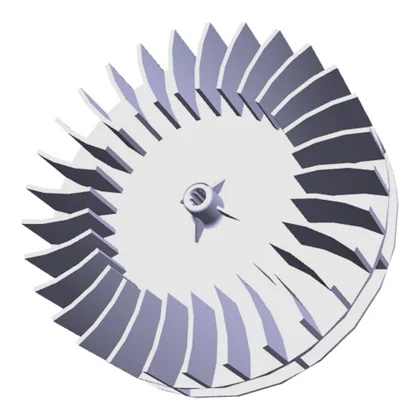 Wirnik wentylatora chłodzącego do kuchenki mikrofalowej Electrolux / AEG 3159702004