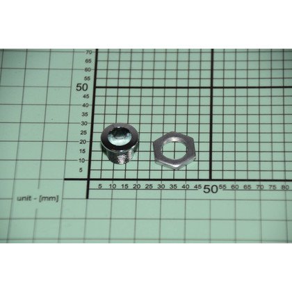 1045982 Pierścień przycisku srebrny AMICA