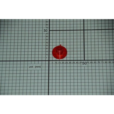 Klosz lampki czerwony 28TZ (8061435)