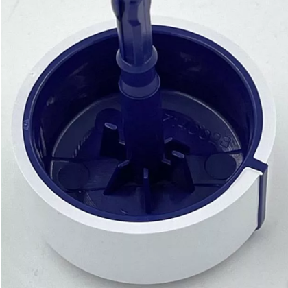 Pokrętło białe z ośką programatora pralki Whirlpool 481241458306 C00310970