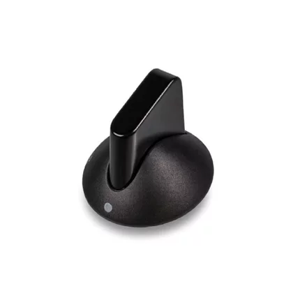 Czarne pokrętło sterujące do płyty grzejnej Electrolux / AEG 3550306231