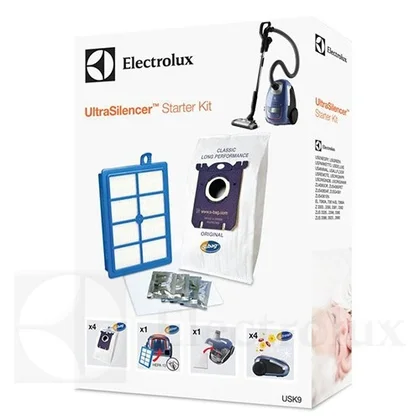 Zestaw startowy do odkurzacza Electrolux / AEG UltraSilencer z workami s-bag® Classic Long Performance 9001670927