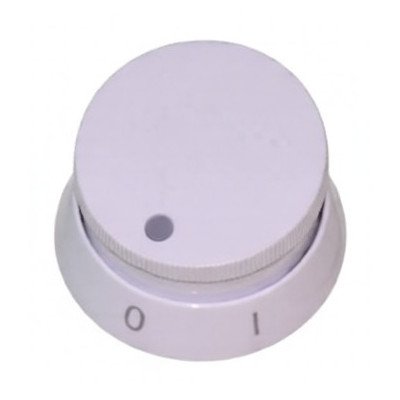 Pokrętło elementu grzejnego do kuchenki Amica białe z 3 z prawej strony E455.00/09.9972K.00 9043017